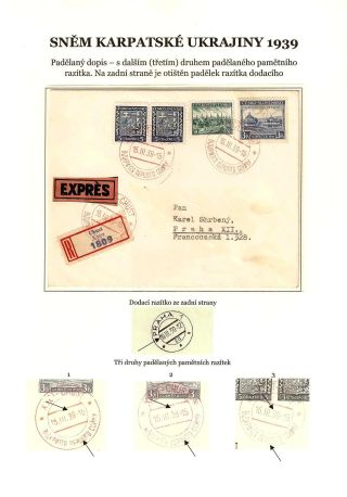 SNĚM KARPATSKÉ UKRAJINY 1939 – list 16