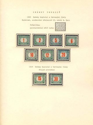 HUNGARY 1900-1921, FROM HUNGARIAN EMPIRE TO THE KINGDOM – sheet 18