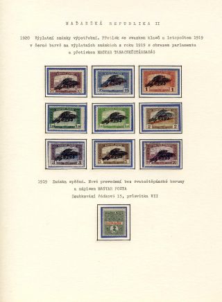 HUNGARY 1900-1921, FROM HUNGARIAN EMPIRE TO THE KINGDOM – sheet 30