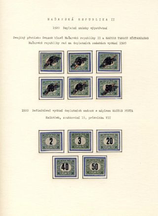 HUNGARY 1900-1921, FROM HUNGARIAN EMPIRE TO THE KINGDOM – sheet 31
