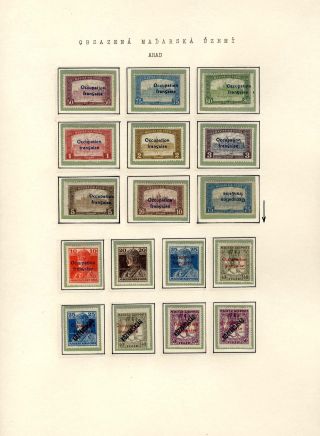 MAĎARSKO 1900-1921, OD UHERSKÉHO CÍSAŘSTVÍ K MAĎARSKÉMU KRÁLOVSTVÍ – list 39