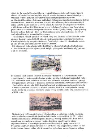 CHRUDIM (Postgeschichte) – Blatt 3
