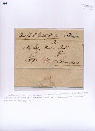 CHRUDIM (Postgeschichte) – Blatt 9