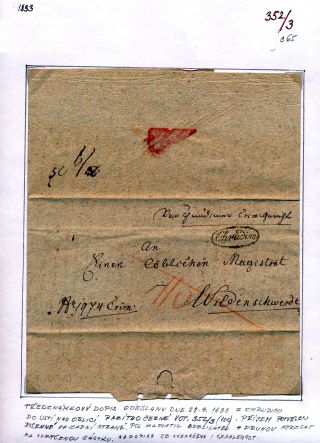 CHRUDIM (postal history) – sheet 21