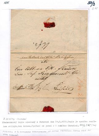 CHRUDIM (postal history) – sheet 28