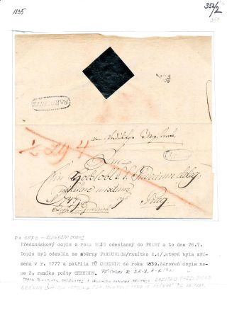 CHRUDIM (postal history) – sheet 30