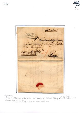 CHRUDIM (postal history) – sheet 31