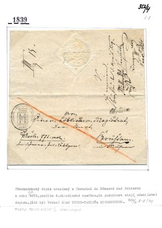 CHRUDIM (postal history) – sheet 33