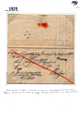CHRUDIM (postal history) – sheet 34