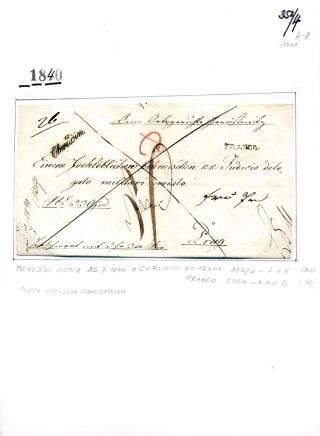 CHRUDIM (postal history) – sheet 37