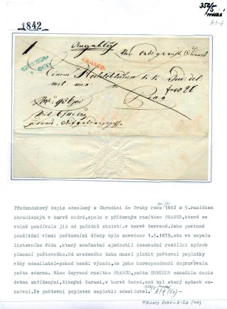 CHRUDIM (postal history) – sheet 39