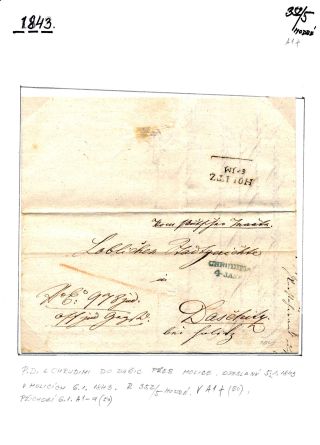 CHRUDIM (postal history) – sheet 40