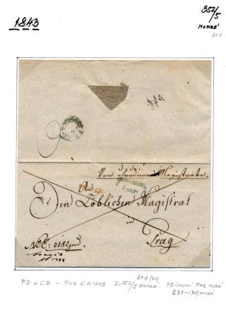 CHRUDIM (postal history) – sheet 41