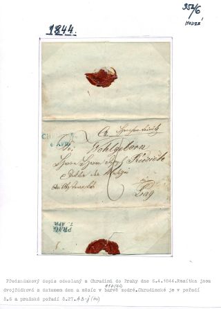 CHRUDIM (postal history) – sheet 42