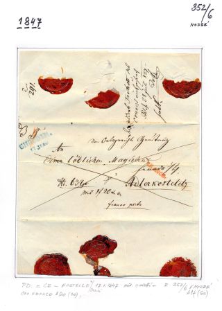 CHRUDIM (postal history) – sheet 47