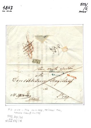 CHRUDIM (postal history) – sheet 49