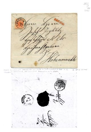 CHRUDIM (postal history) – sheet 54