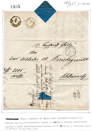 CHRUDIM (postal history) – sheet 57