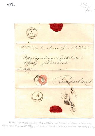 CHRUDIM (postal history) – sheet 58
