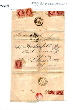 CHRUDIM (postal history) – sheet 63