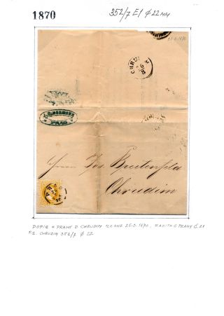 CHRUDIM (postal history) – sheet 64