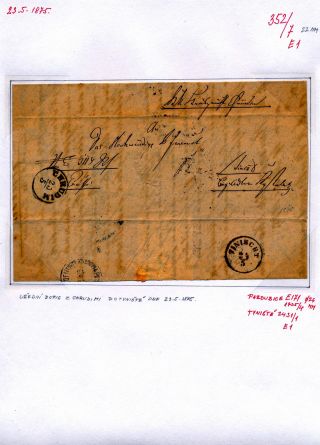 CHRUDIM (postal history) – sheet 72
