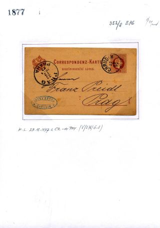 CHRUDIM (postal history) – sheet 74