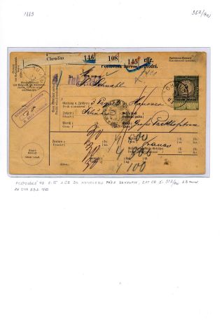 CHRUDIM (postal history) – sheet 77