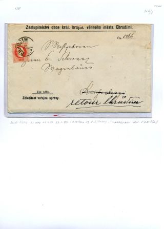 CHRUDIM (postal history) – sheet 78
