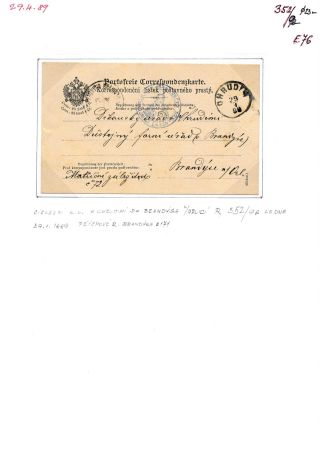 CHRUDIM (postal history) – sheet 83