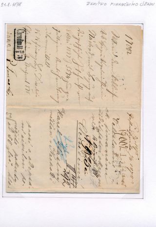 CHRUDIM (postal history) – sheet 92