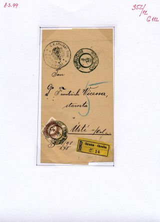 CHRUDIM (postal history) – sheet 95