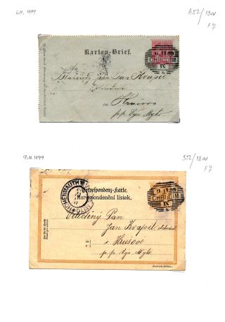 CHRUDIM (Postgeschichte) – Blatt 98