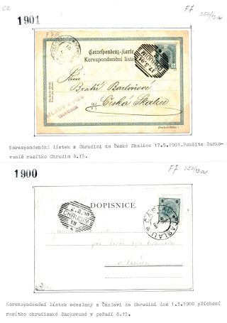 CHRUDIM (Postgeschichte) – Blatt 106