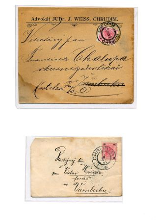 CHRUDIM (Postgeschichte) – Blatt 116