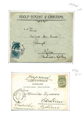 CHRUDIM (Postgeschichte) – Blatt 122