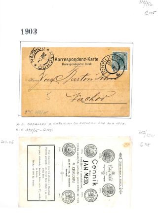 CHRUDIM (Postgeschichte) – Blatt 124