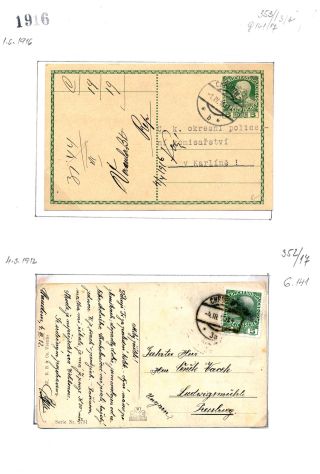 CHRUDIM (postal history) – sheet 132