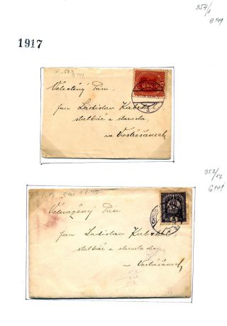 CHRUDIM (postal history) – sheet 134
