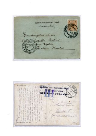 CHRUDIM (postal history) – sheet 140