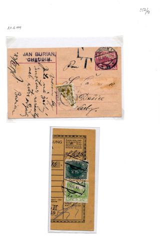 CHRUDIM (postal history) – sheet 143