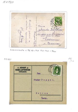 CHRUDIM (Postgeschichte) – Blatt 158