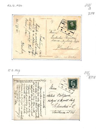 CHRUDIM (Postgeschichte) – Blatt 160