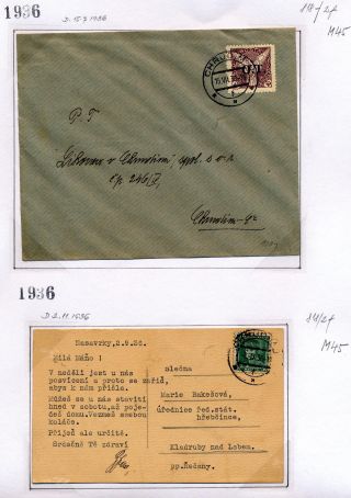 CHRUDIM (postal history) – sheet 167