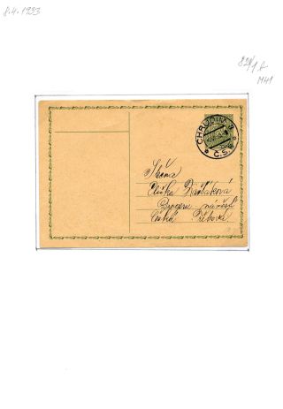CHRUDIM (postal history) – sheet 176