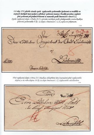 HEREDITARY POST OF THE CITY LITOMYSL 1754-1892 – sheet 3