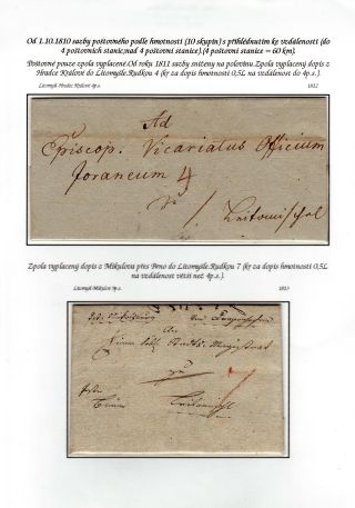 HEREDITARY POST OF THE CITY LITOMYSL 1754-1892 – sheet 6
