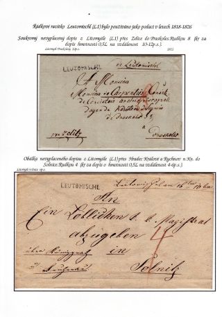 HEREDITARY POST OF THE CITY LITOMYSL 1754-1892 – sheet 10