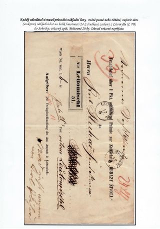 VERERBTE POST IN STADT LEITOMISCHL IN 1754-1892 – Blatt 57