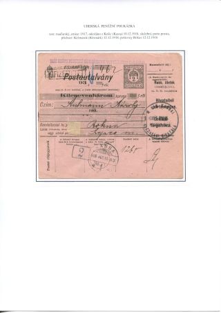 POSTALY USED PARCEL CARDS AND MONEY ORDER FORMS – sheet 26